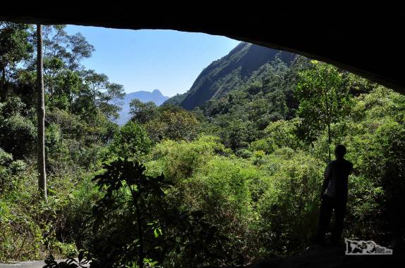 Chegando à Gruta do Presidente, local preferido de Getulio Vargas no Parque Nacional da Serra dos Órgãos, no Rio de Janeiro
